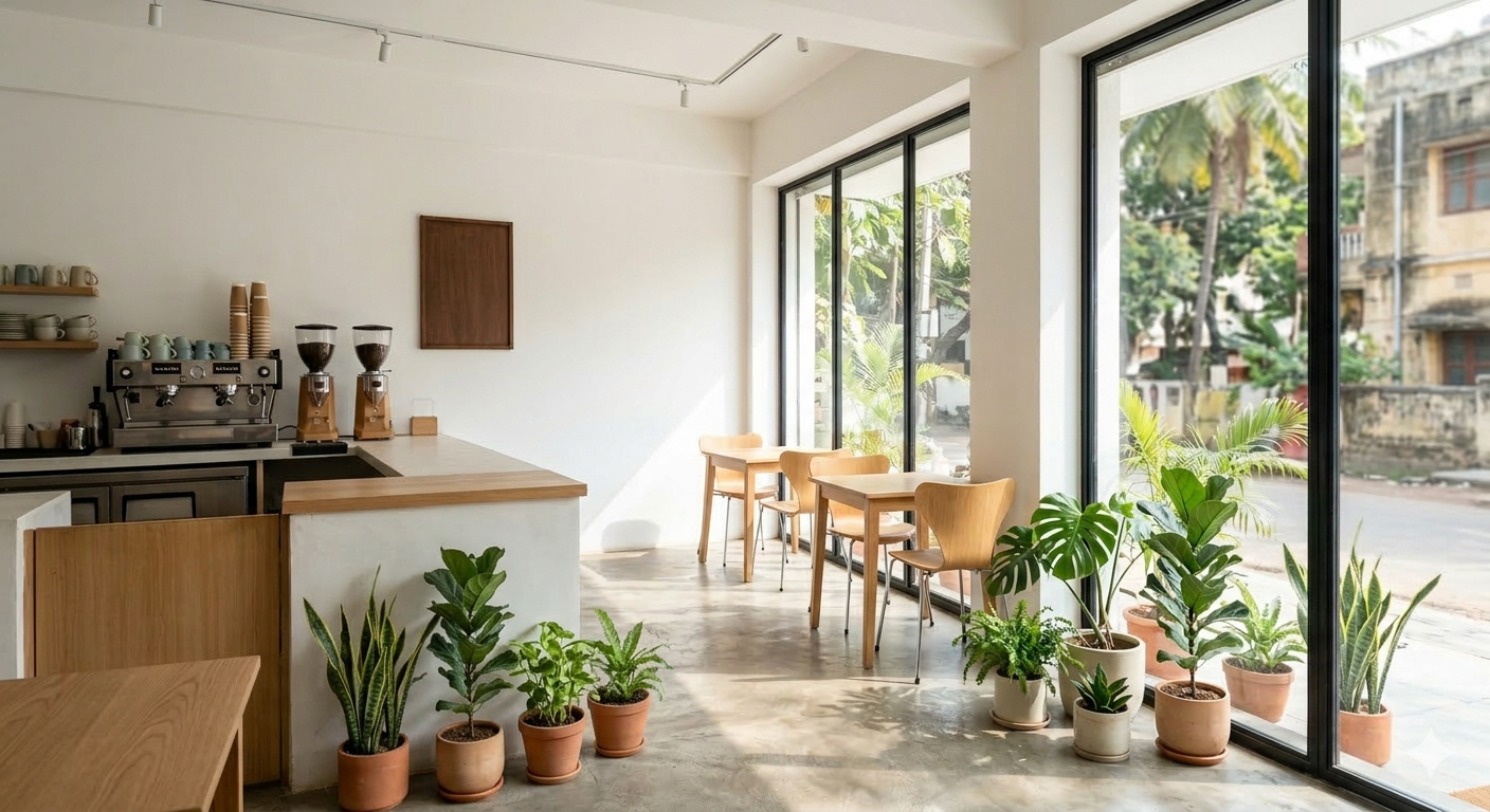Minimalist Specialty Cafe